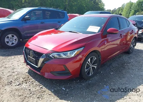 2021 Nissan Sentra Sv Xtronic Cvt из США, поврежденный, VIN 3N1AB8CV2MY221960